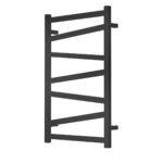 Полотенцесушитель водяной Point Феникс PN15158B П7 500×800, черный