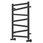 Полотенцесушитель водяной Point Феникс PN15158B П7 500×800, черный