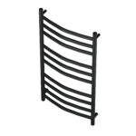 Полотенцесушитель электрический Point Антея PN17850B П10 500×1000, диммер справа, черный
