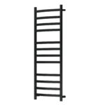 Полотенцесушитель электрический Point Антея PN17852B П12 500×1200, диммер справа, черный