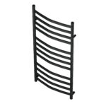 Полотенцесушитель электрический Point Антея PN17852B П12 500×1200, диммер справа, черный