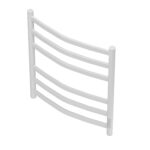 Полотенцесушитель электрический Point Антея PN17856W П6 500×600, диммер справа, белый