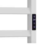 Полотенцесушитель электрический Point Атлант PN18840W П10 400×1000, диммер справа, белый