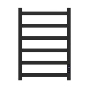 Полотенцесушитель электрический Point Атлант PN18846B П6 400x600, диммер справа, черный