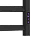 Полотенцесушитель электрический Point Атлант PN18846B П6 400×600, диммер справа, черный