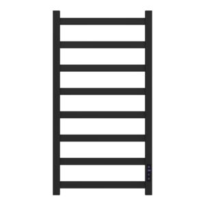 Полотенцесушитель электрический Point Атлант PN18848B П8 400x800, диммер справа, черный