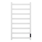 Полотенцесушитель электрический Point Атлант PN18848W П8 400×800, диммер справа, белый