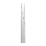 Полотенцесушитель электрический Point Пиано PN19722WC 150×1200 диммер слева, белый/хром