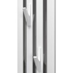 Полотенцесушитель электрический Point Пиано PN19722WC 150×1200 диммер слева, белый/хром