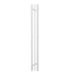 Полотенцесушитель электрический Point Фрея PN20712W П2 100×1200 диммер слева, белый