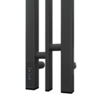 Полотенцесушитель электрический Point Фрея PN20718GB П2 100×800 диммер слева, графит блеск