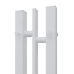 Полотенцесушитель электрический Point Фрея PN20718W П2 100×800 диммер слева, белый