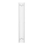 Полотенцесушитель электрический Point Фрея PN20722W П2 140×1200 диммер слева, белый
