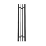 Полотенцесушитель электрический Point Фрея PN20728B П2 140×800 диммер слева, черный