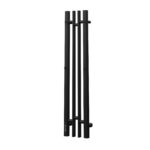Полотенцесушитель электрический Point Фрея PN20728B П2 140×800 диммер слева, черный
