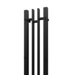 Полотенцесушитель электрический Point Фрея PN20728B П2 140×800 диммер слева, черный