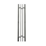 Полотенцесушитель электрический Point Фрея PN20728GB П2 140×800 диммер слева, графит блеск