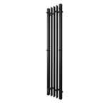 Полотенцесушитель электрический Point Фрея PN20732B П2 180×1200 диммер слева, черный