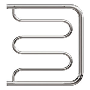 Полотенцесушитель водяной Point PN25554P 500x400 Фокстрот с полкой, хром