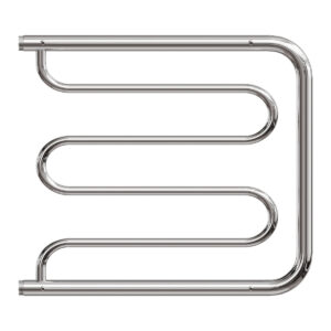 Полотенцесушитель водяной Point PN25666P 600x600 Фокстрот с полкой, хром