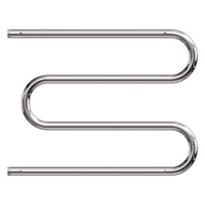 Полотенцесушитель водяной Point PN38665P 600x500 М-образный (1") с полкой, хром