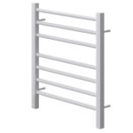 Полотенцесушитель электрический Point Веста PN70756W П7 500×600, диммер слева, белый