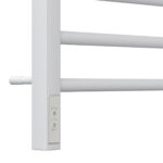 Полотенцесушитель электрический Point Веста PN70756W П7 500×600, диммер слева, белый