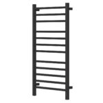 Полотенцесушитель электрический Point Вега PN71850B П12 500×1000, диммер справа, черный