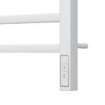 Полотенцесушитель электрический Point Вега PN71856W П7 500×600, диммер справа, белый