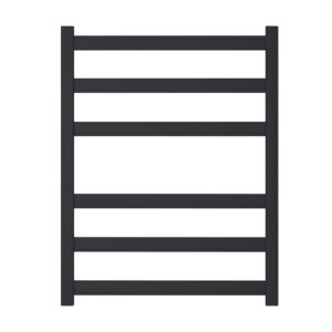 Полотенцесушитель водяной Point Меркурий PN83156B П6 500x600, черный