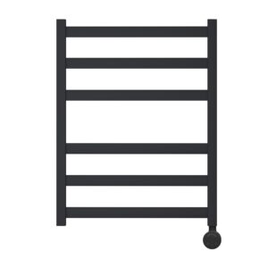 Полотенцесушитель электрический Point Меркурий PN83156BE П6 500x600 левый/правый, черный