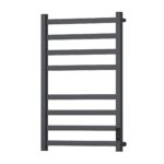 Полотенцесушитель электрический Point Меркурий PN83858GR П8 500×800, диммер справа, графит премиум