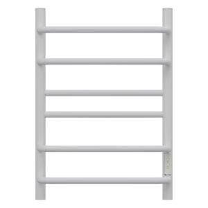 Полотенцесушитель электрический Point Сатурн PN90846W П6 400x600 диммер справа, белый