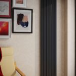 Трубчатый радиатор Warm Design Sirius V 60х30, высотой 2800 мм. 5 секции (вертикал.), шириной 324 мм.