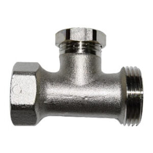 Клапан запорный SR Rubinetterie прямой ВР-НР 1/2"х3/4", без хвостовика