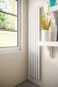 Трубчатый радиатор Warm Design Vega 40 V, высотой 1950 мм. 6 секции (вертикал.), шириной 290 мм.