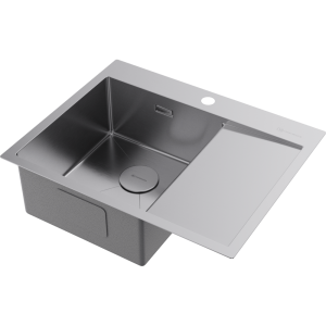 кухонная мойка - Omoikiri Akisame 65-L-IN нерж. сталь/нержавеющая сталь