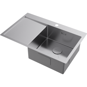 кухонная мойка - Omoikiri Akisame 78-R-IN нерж. сталь/нержавеющая сталь