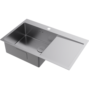 кухонная мойка - Omoikiri Akisame 86-L Side-IN нерж. сталь/нержавеющая сталь