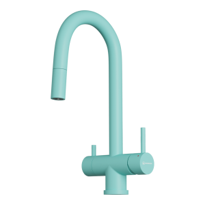 смеситель для кухни - Omoikiri Akita-S-AZ латунь/azur blue