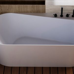 Акриловая ванна ABBER AB9496-1.5 R белая