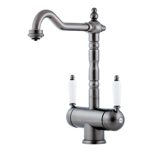 смеситель для кухни - Omoikiri Amagasaki-SI латунь/античное серебро