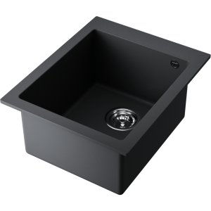 кухонная мойка - Omoikiri Bosen 41-BL Tetogranit/черный