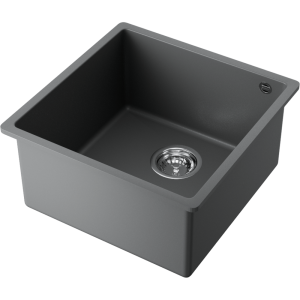 кухонная мойка - Omoikiri Bosen 44-U-PL Tetogranit/платина