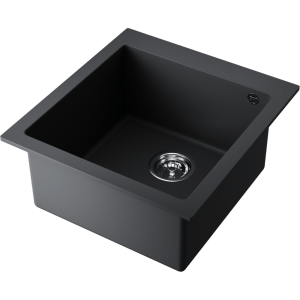 кухонная мойка - Omoikiri Bosen 47-BL Tetogranit/черный