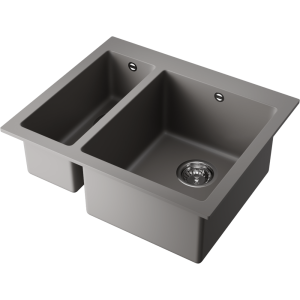 кухонная мойка - Omoikiri Bosen 59-2A-GR Artceramic/leningrad grey