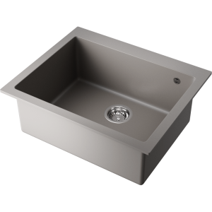 кухонная мойка - Omoikiri Bosen 61-GR Tetogranit/leningrad grey
