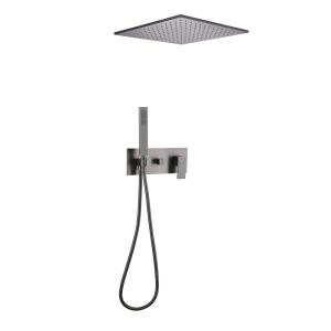 Душевая система ABBER Daheim AF8221NG скрытого монтажа без излива, никель