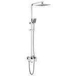 Душевая стойка ABBER Daheim AF8216L с изливом, хром