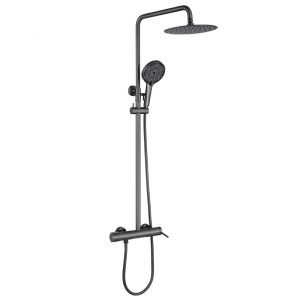 Душевая стойка ABBER Emotion AF8816NGL с изливом, никель